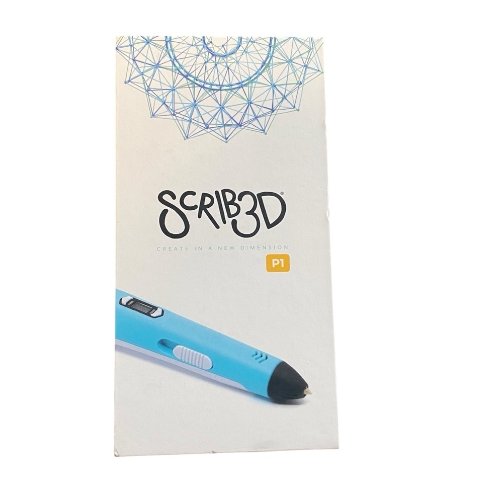 Scribed P1 Printing Pen New‎ In Box Ready And Easy To Use Doodling For Al…